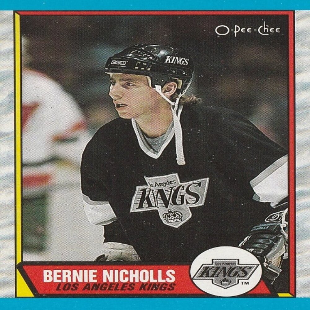 Bernie Nicholls - 1989 O Pee Chee Hockey Card
